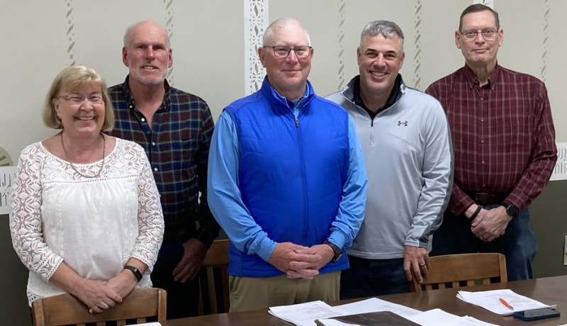 Town Board - Kathleen McGrath, Bruce Henderson, Peter Martini, Colby Petersen and Robert Miller